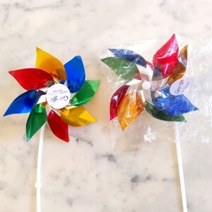 Google Colorful Pinwheel with Logo, set of 2 pcs.